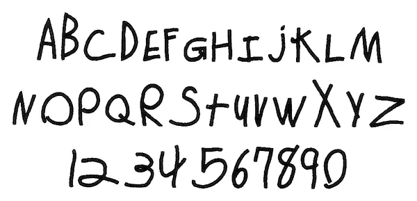 Children's Block stitched embroidery sample